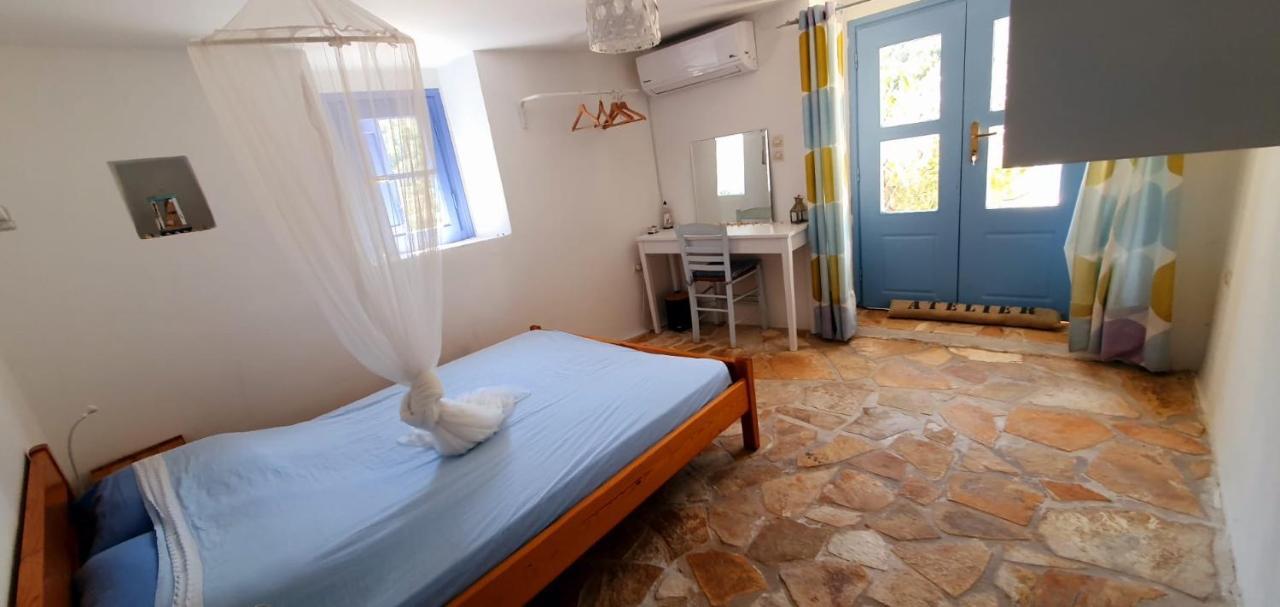 Maison Charme Avec Piscine Privee, Pres De La Mer A Sappounakeika, Tyros Sapounakeika Bagian luar foto